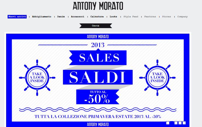 Antony Morato abbigliamento 
